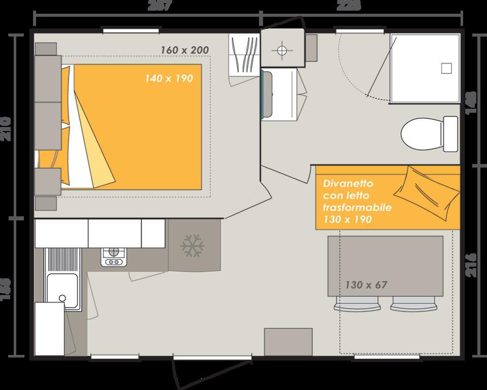 Giannella Camping ออร์เบเตลโล ภายนอก รูปภาพ