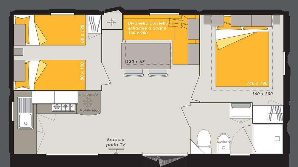 Giannella Camping ออร์เบเตลโล ภายนอก รูปภาพ